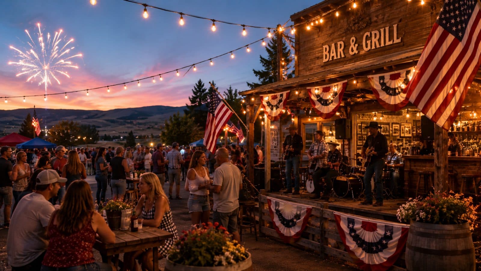 WA Solar Depot Is Sponsoring Fourth of July at Andy's Bar & Grill
